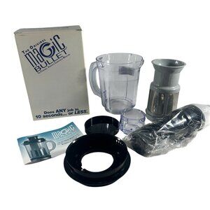 The Original Magic Bullet Juicer Converter Kit MB-BX161-02 Complete